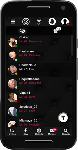 Mensajero Citas Coquetas