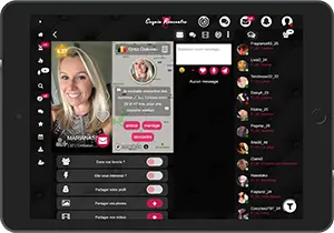 Faites des rencontres sur Tablette sur l'application Coquin Rencontre