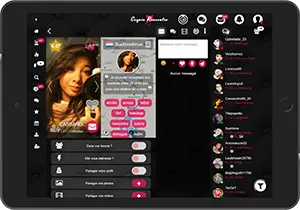 Faites des rencontres sur Tablette sur l'application Coquin Rencontre